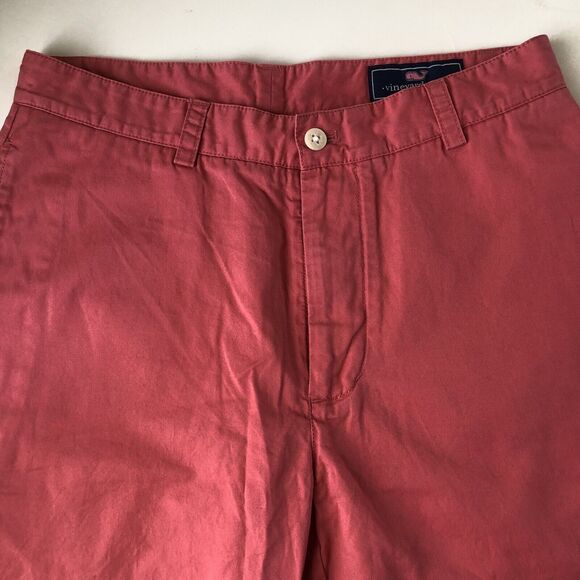 Vineyard Vines Men's 100% Cotton Club Short Nantucket Red Pink • Size 30 - Picture 3 of 15
